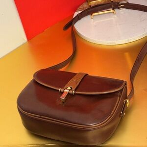 Gucci Brown Leather shoulder Bag